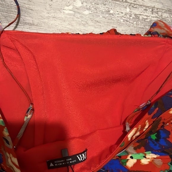 ZARA Floral Corset Crop - Picture 7 of 11